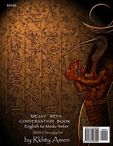 Mejat Wefa Conversation Book English to Medu Neter