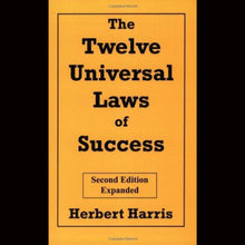 The Twelve Universal Laws Of Success By Herbert Harris Paperback