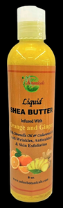 Orange and Ginger Liquid Shea Butter