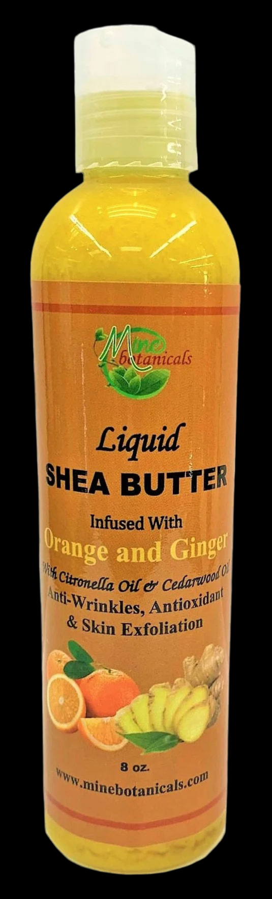 Orange and Ginger Liquid Shea Butter