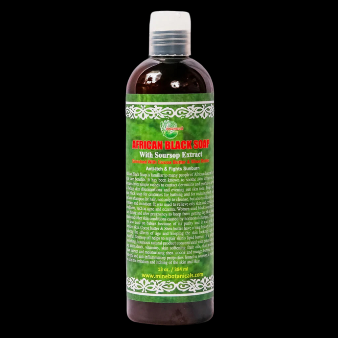 African Black Soap Soap with Soursop