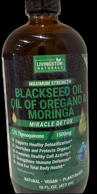 Black Seed Oil With Oil of Oregano and Moringa