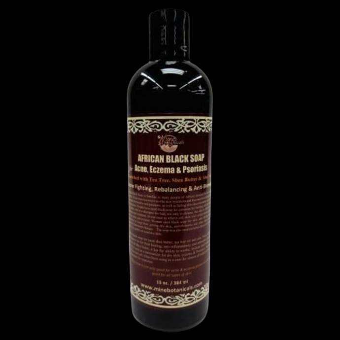 African Black Soap For Acne, Eczema & Psoriasis