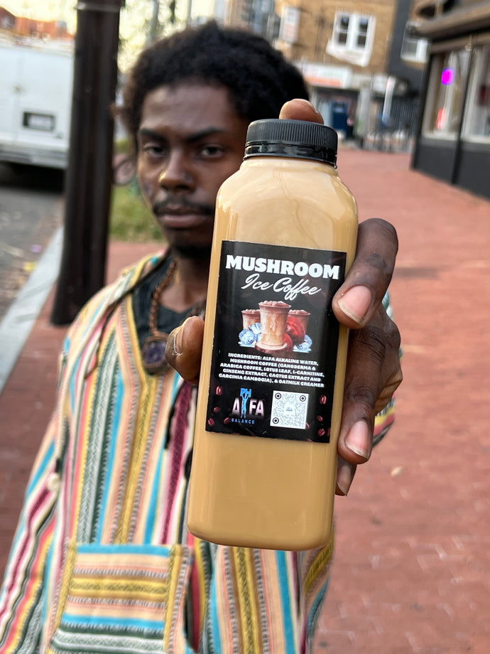 Mushroom Iced Coffee