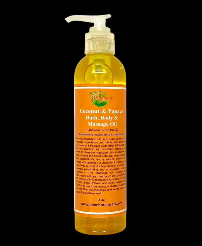 Coconut Papaya Massage Oil