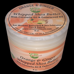 Orange and Ginger Whipped Shea Butter