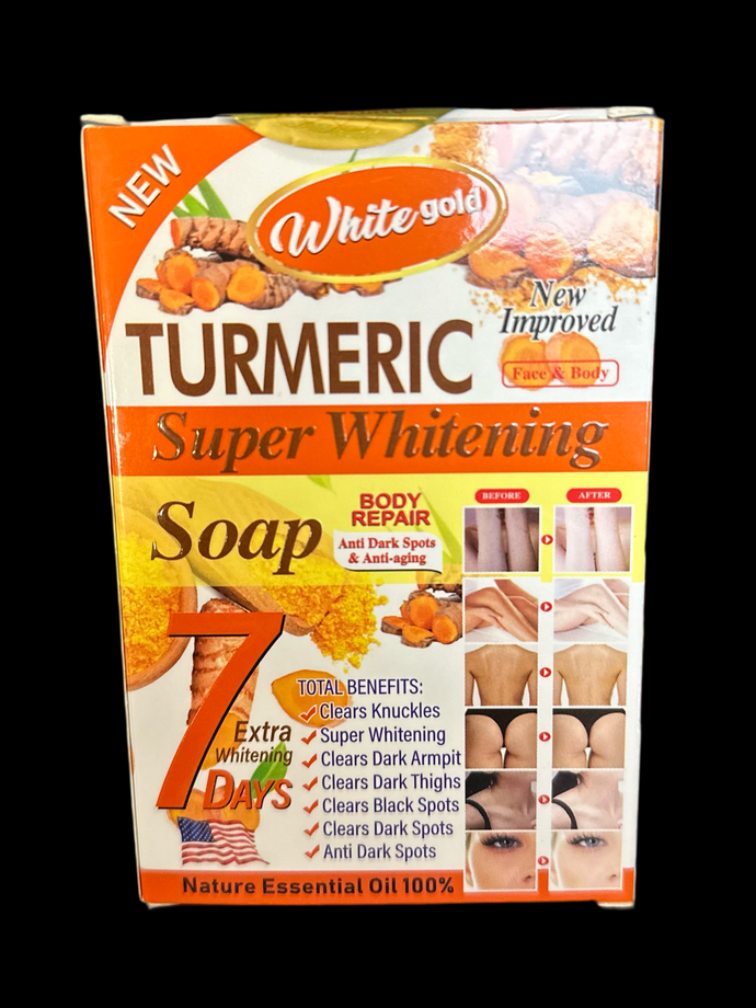 White Gold Turmeric Soap