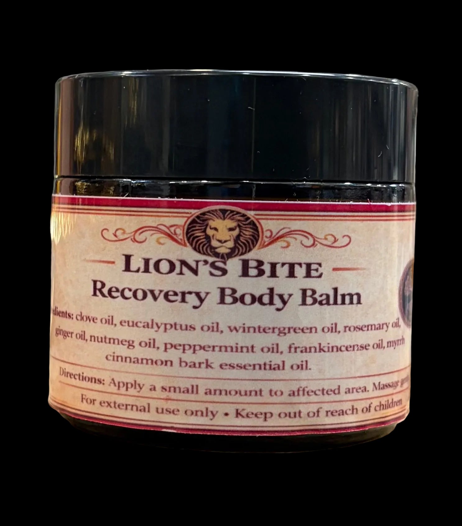 Lion Bite Pain Ointment – Black and Nobel