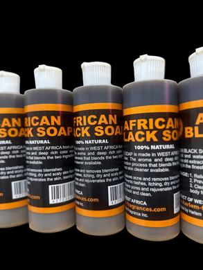 Liquid African Black Soap