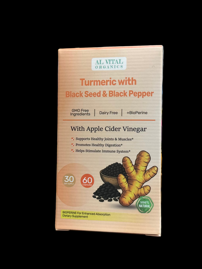 Turmeric Black Seed Black Pepper Capsule