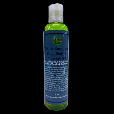 Mint And Eucalyptus Massage Oil