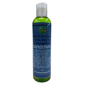 Mint And Eucalyptus Massage Oil