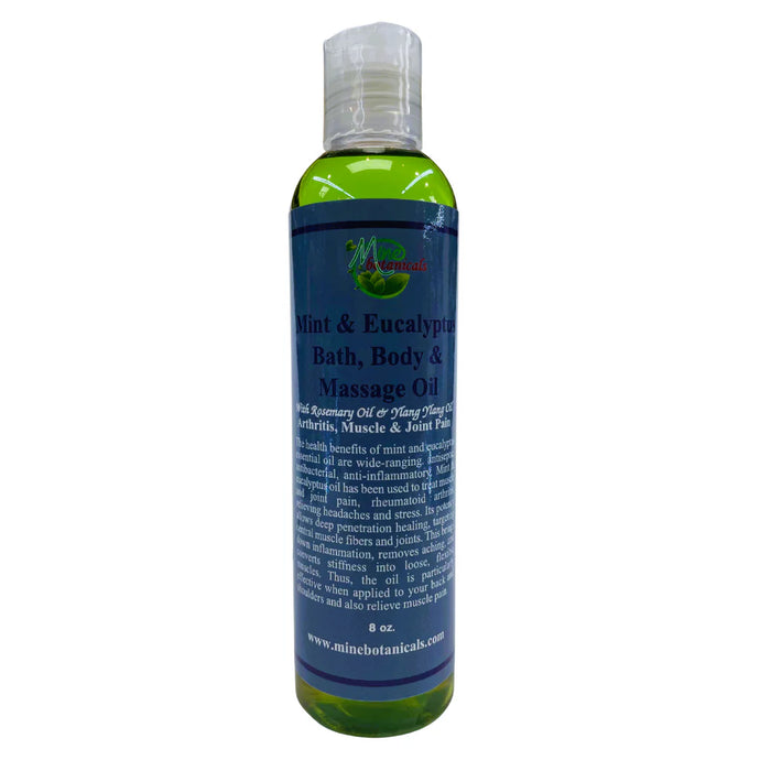 Mint And Eucalyptus Massage Oil