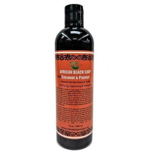 African Black Soap Coconut And Papaya (Liquid)