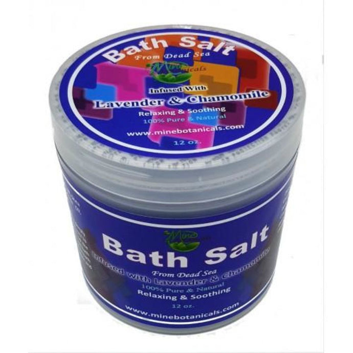 Bath Salt Infused With Lavender & Chamomile