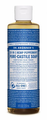 18 in 1 Hemp Peppermint Pure Castile Oil