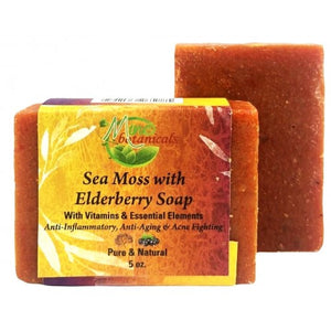 Sea Moss and Elderberry Soap