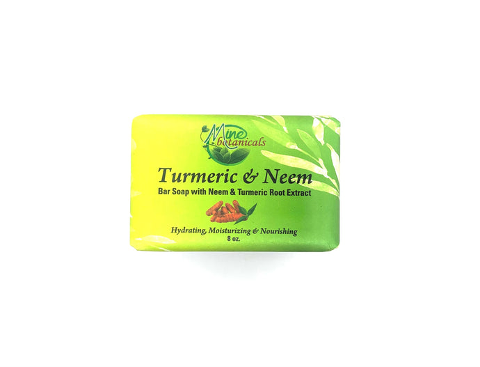 Turmeric & Neem Bar Soap with Neem & Turmeric Root Extract