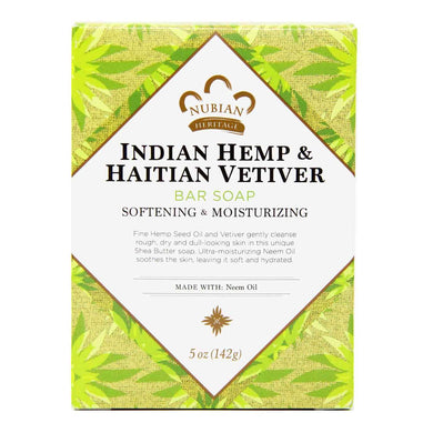 Indian Hemp & Haitian Vetiver Bar Soap