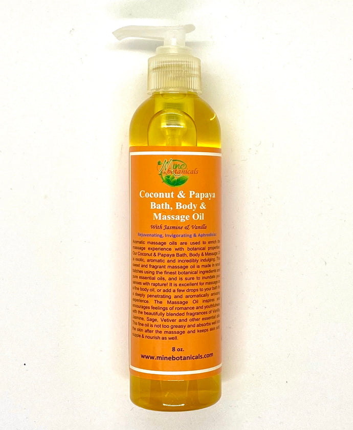 Coconut Papaya Massage Oil