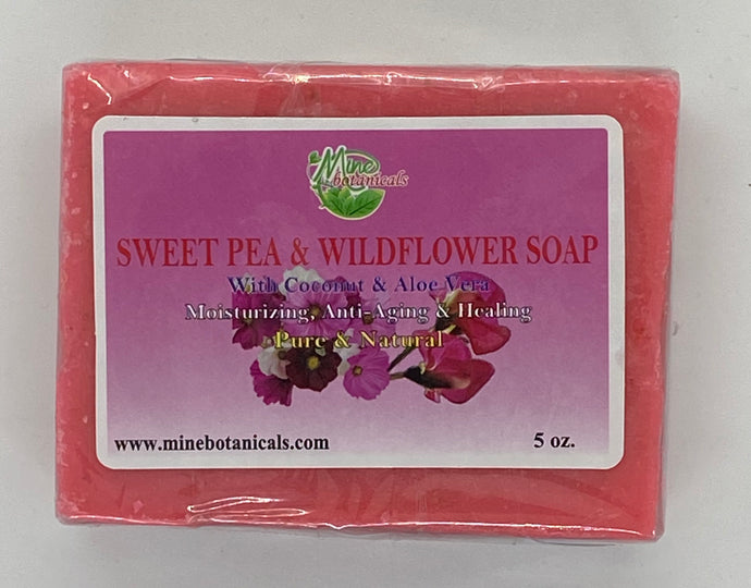 Sweet Pea & Wild Flower Soap