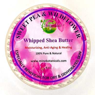 Sweet Pea and Wildflower Shea Butter 8 oz