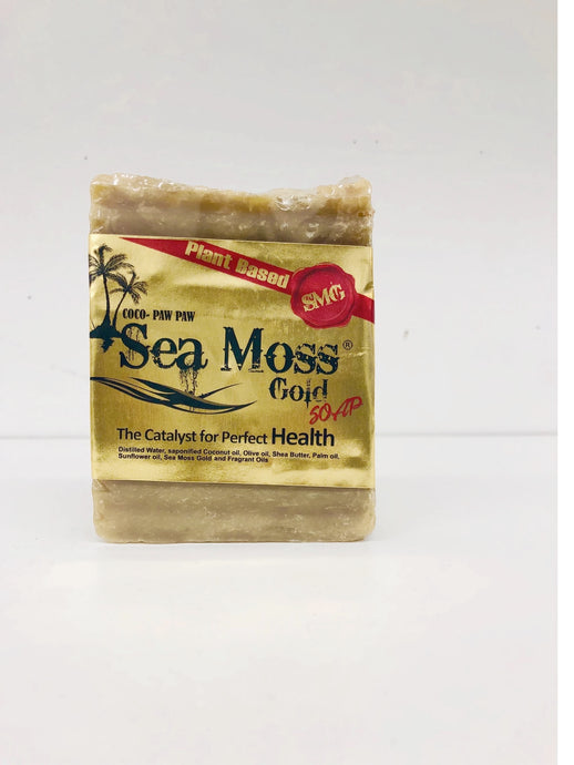 SEA MOSS GOLD INFUSED COCO PAW PAW SOAP