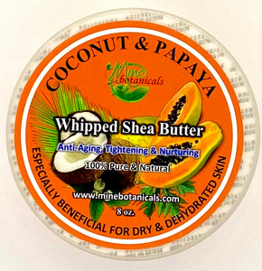 Coconut Papaya Shea Butter 8 oz