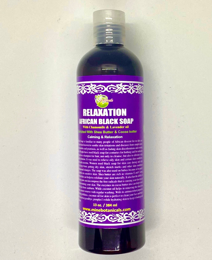 Relaxation African Black Soap