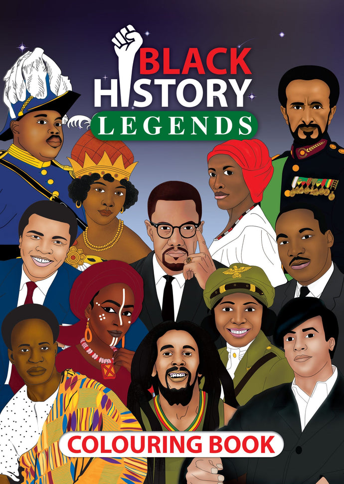 Black History Legends Coloring Book