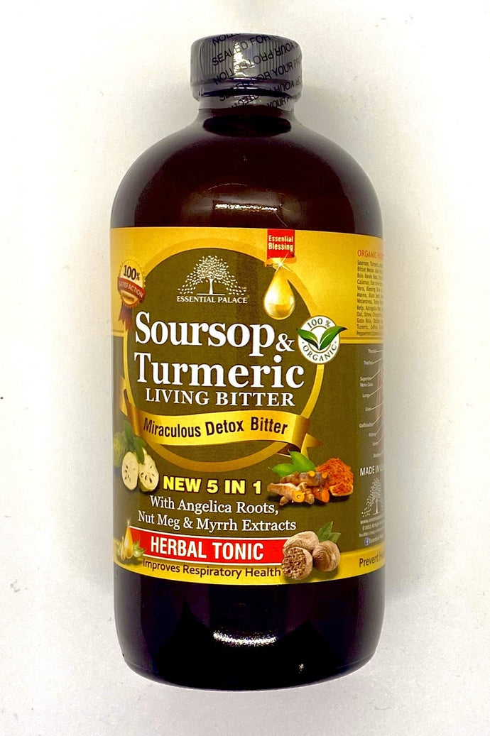 Soursop and Turmeric Living Bitters - 16oz